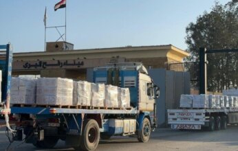 الهلال الأحمر المصري يدفع بأكثر من 5.060 طن من المساعدات الإنسانية الشاملة إلى الأشقاء الفلسطينيين