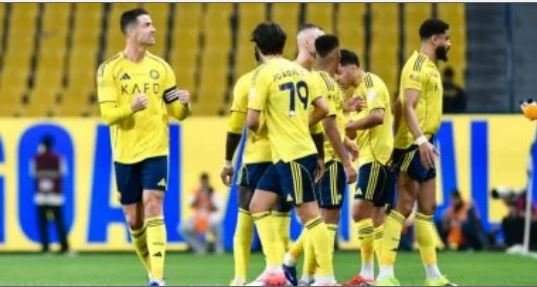 النصر على بعد خطوة من التتويج.. مواجهة مصيرية أمام ضمك لحسم الدوري السعودي النصر على بعد خطوة من التتويج.. مواجهة مصيرية أمام ضمك لحسم الدوري السعودي