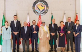 أمين مجلس التعاون يبحث مع وفد البرلمان الأوروبي الشراكة وتعزيز التعاون الثنائي