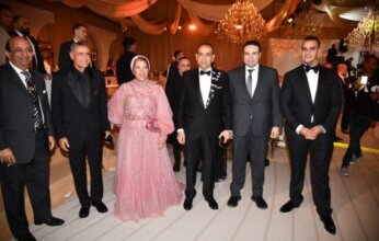 في ليلة ملكية.. زفاف "أحمد هشام توشكى" وكرامة "النائب عمرو القطامي" بحضور نخبة من الوزراء والنواب (صور)