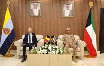 رئيس الأركان يبحث مع سفيرَي بلجيكا الهند مواضيع مشتركة