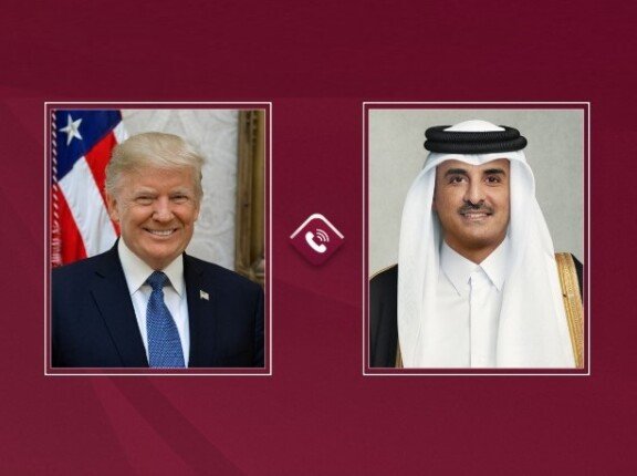 أمير قطر يبحث مع الرئيس الأمريكي تطورات المنطقة وجهود خفض التصعيد أمير قطر يبحث مع الرئيس الأمريكي تطورات المنطقة وجهود خفض التصعيد