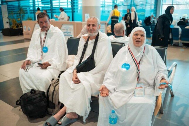 «مصر للطيران» تسير اليوم 13 رحلة جوية لنقل الحجاج إلى الأراضي المقدسة «مصر للطيران» تسير اليوم 13 رحلة جوية لنقل الحجاج إلى الأراضي المقدسة