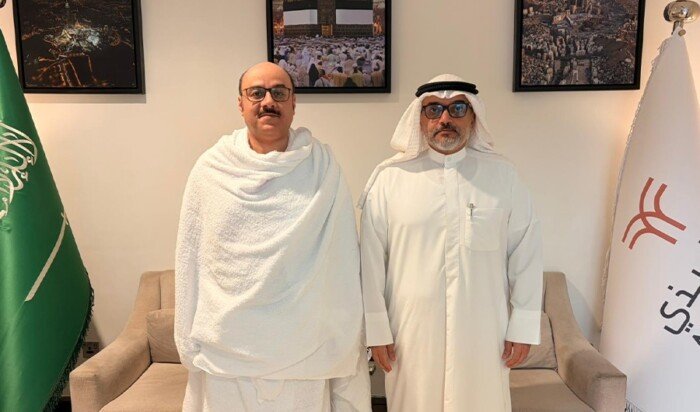 التنيب يستقبل رئيس بعثة الحج الكويتية لمتابعة الاستعدادات التنيب يستقبل رئيس بعثة الحج الكويتية لمتابعة الاستعدادات