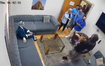 إصابة الفنانة مروة عبد المنعم بعد تعرضها لهجوم أسد أثناء تصوير برنامج