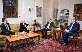مصر.. وزير الخارجية يستقبل كبير مستشاري رئيس الوزراء الكندي