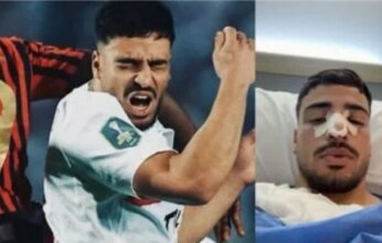 مدافع الزمالك يفتح النار على حكم مباراة اتحاد العاصمة