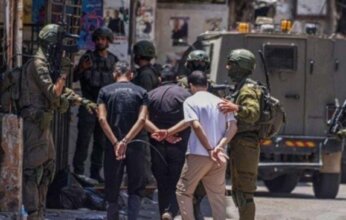 قوات الاحتلال الإسرائيلي تعتقل 14 فلسطينيا من مناطق متفرقة في الضفة الغربية