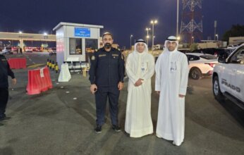 رئيس الجمارك الكويتية يتفقد منفذ النويصيب للاطلاع على استعدادات استقبال الحجاج العائدين