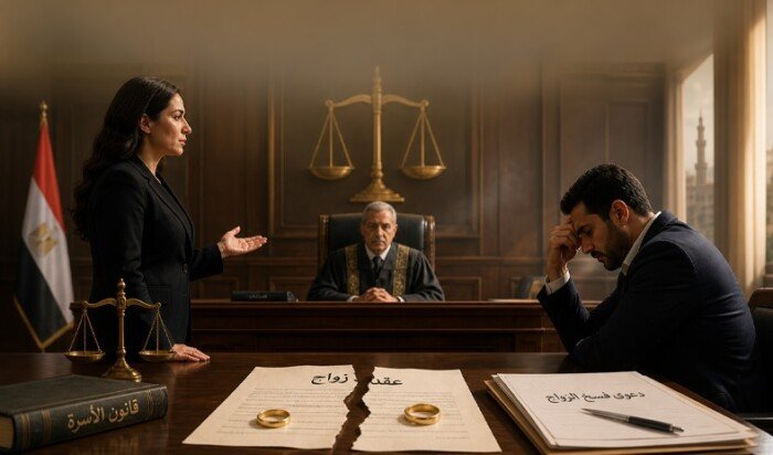 مشروع قانون الأسرة الجديد في مصر يتيح للزوجة فسخ عقد الزواج خلال 6 أشهر مشروع قانون الأسرة الجديد في مصر يتيح للزوجة فسخ عقد الزواج خلال 6 أشهر