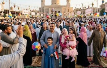 بهجة العيد تملأ شوارع مصر.. إقبال كثيف على الساحات والمساجد لأداء صلاة الأضحى