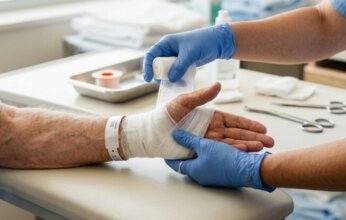 تطوير مادة مبتكرة لضمادات الجروح تطلق المضاد الحيوي عند الحاجة فقط