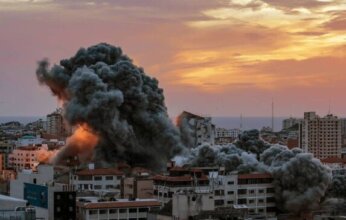 قتلى وجرحى في غارة إسرائيلية استهدفت نقطة أمنية غربي مدينة غزة