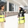 وزيرة الأشغال العامة الكويتية تتابع تنفيذ مشروع مبنى الركاب الجديد «T2» في المطار 1 khaligyoun94231