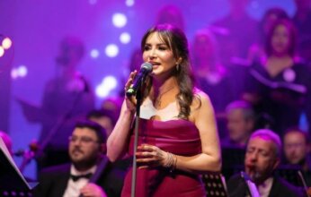 النجمة السورية رشا رزق تعيد ذكريات الطفولة إلى جمهور تونس في أمسية موسيقية استثنائية بالأوبرا