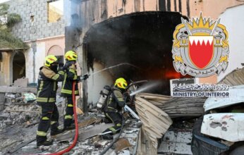 البحرين: إصابة بسيطة لطفلة واحتراق مركبات وتضرر منازل جراء العدوان الإيراني الآثم