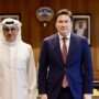 وزير الكهرباء الكويتي يبحث مع سفير كازاخستان تعزيز التعاون في الطاقة والمياه ودعم التنمية المستدامة 1 khaligyoun10643