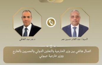مصر.. وزير الخارجية يبحث مع نظيره الجيبوتي تعزيز العلاقات وتطورات الأوضاع في القرن الإفريقي