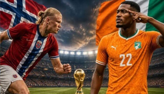 بث مباشر.. شاهد مباراة ساحل العاج والنرويج في دور الـ32 بكأس العالم 2026