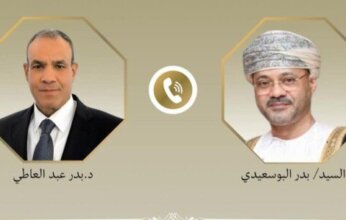 وزير الخارجية ونظيره العماني يبحثان التطورات الاقليمية