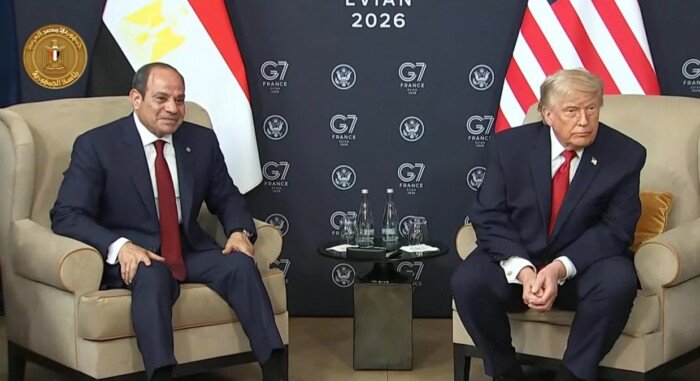 الرئيس السيسي: مصر تقدر جهود الولايات المتحدة الأمريكية لحل أزمة سد النهضة الرئيس السيسي: مصر تقدر جهود الولايات المتحدة الأمريكية لحل أزمة سد النهضة