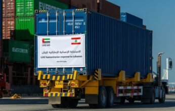 بتوجيهات الشيخ محمد بن زايد.. الإمارات ترسل مساعدات إنسانية إلى لبنان