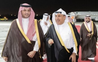 سمو الأمير تركي بن محمد بن فهد يصل الكويت في زيارة رسمية