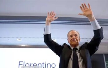 فلورنتينو بيريز يفوز بانتخابات ريال مدريد