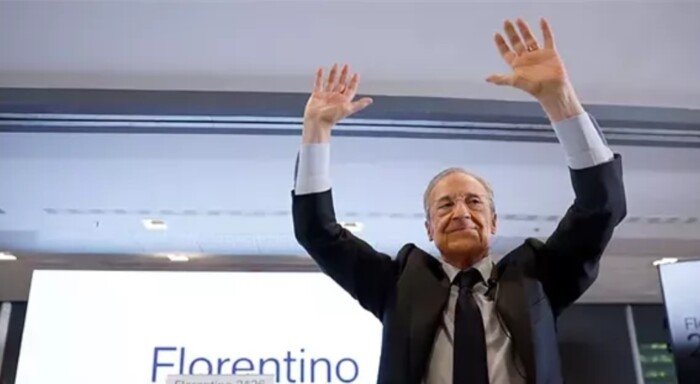 فلورنتينو بيريز يفوز بانتخابات ريال مدريد فلورنتينو بيريز يفوز بانتخابات ريال مدريد