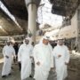 رئيس الوزراء الكويتي يتفقد مبنى الركاب «T1» ويوجه بإصلاح الأضرار الناجمة عن الهجوم الإيراني 8 khaligyoun50873