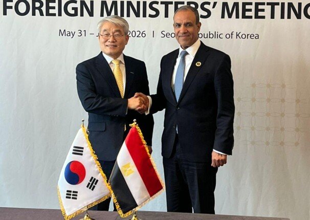 مصر.. وزير الخارجية يلتقي نائب رئيس الوكالة الكورية للتعاون الدولي مصر.. وزير الخارجية يلتقي نائب رئيس الوكالة الكورية للتعاون الدولي