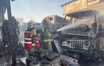 «الإطفاء الكويتية»: السيطرة على حريق بسكراب النعايم دون تسجيل إصابات