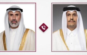 وزير خارجية قطر ونظيره الكويتى يعربان عن ارتياحهما لتقدم مفاوضات إيران وأمريكا
