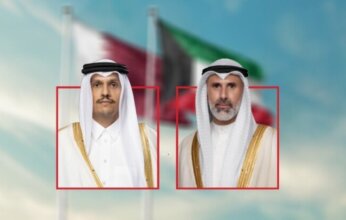 وزيرا خارجية الكويت وقطر يبحثان تطورات مفاوضات الاتفاق الأمريكي الإيراني