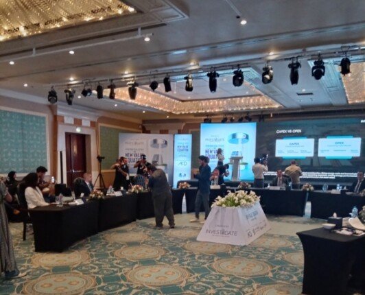 انطلاق المائدة المستديرة لإنفستجيت تحت عنوان «الطاقة والقطاع العقاري» انطلاق المائدة المستديرة لإنفستجيت تحت عنوان «الطاقة والقطاع العقاري»