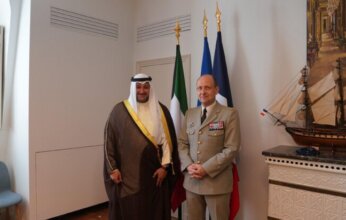 مباحثات كويتية فرنسية لتطوير التعاون الدفاعي وتعزيز الشراكة العسكرية