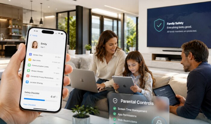 «آبل» تطلق تحديثات جديدة لتعزيز الرقابة الأبوية وحماية الأطفال رقمياً «آبل» تطلق تحديثات جديدة لتعزيز الرقابة الأبوية وحماية الأطفال رقمياً