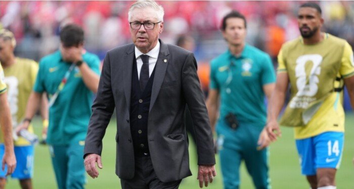 الاتحاد البرازيلي يحسم مستقبل أنشيلوتي بعد وداع كأس العالم الاتحاد البرازيلي يحسم مستقبل أنشيلوتي بعد وداع كأس العالم
