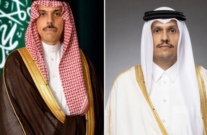 اتصال قطري سعودي يبحث خفض التصعيد الإقليمي وضمان أمن الملاحة في مضيق هرمز اتصال قطري سعودي يبحث خفض التصعيد الإقليمي وضمان أمن الملاحة في مضيق هرمز