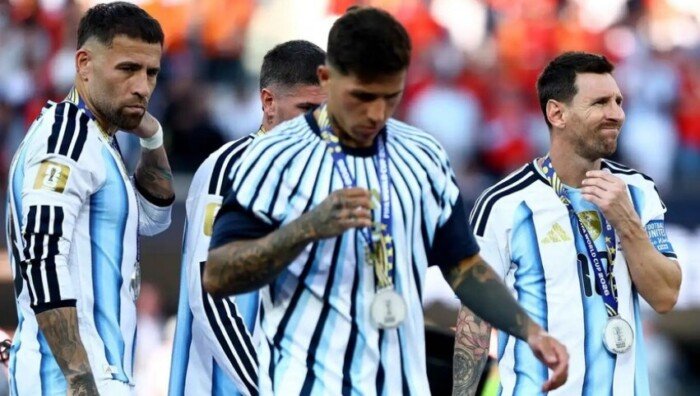 رقم سلبي غير مسبوق لمنتخب الأرجنتين بنهائي كأس العالم رقم سلبي غير مسبوق لمنتخب الأرجنتين بنهائي كأس العالم