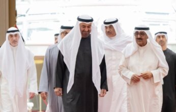 أمير الكويت ورئيس الإمارات يبحثان التطورات في منطقة الشرق الأوسط