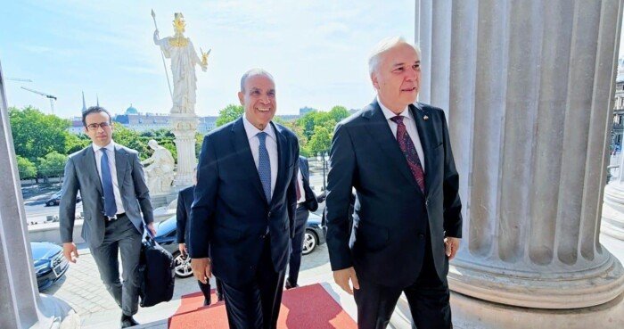مصر.. وزير الخارجية يثمن تشكيل مجموعة الصداقة البرلمانية النمساوية مع دول شمال إفريقيا مصر.. وزير الخارجية يثمن تشكيل مجموعة الصداقة البرلمانية النمساوية مع دول شمال إفريقيا