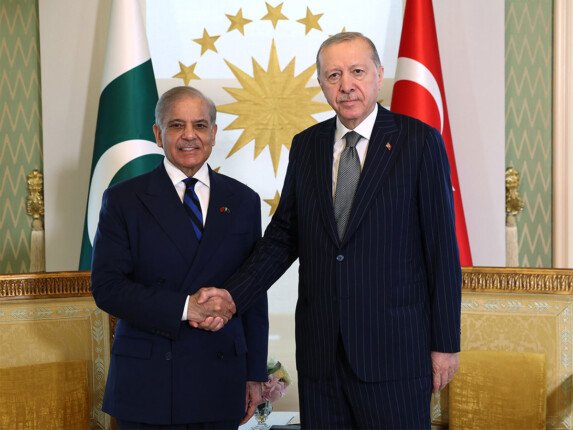 أردوغان وشهباز شريف يبحثان تعزيز التعاون الثنائي وتطورات الأوضاع الإقليمية