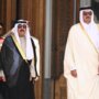 أمير الكويت يجري اتصالاً هاتفياً بأمير قطر للتعزية بوفاة الأمير الوالد 5 khaligyoun56123