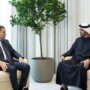 رئيس الإمارات يلتقي رئيس حكومة الوحدة الوطنية الليبية 1 khaligyoun56210