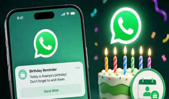 «واتساب» يختبر ميزة تذكير المستخدمين بأعياد ميلاد جهات الاتصال «واتساب» يختبر ميزة تذكير المستخدمين بأعياد ميلاد جهات الاتصال