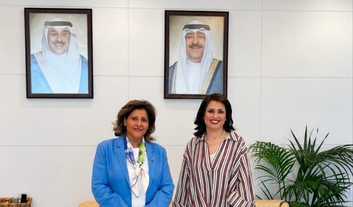 الكويت.. رئيسة المركز الوطني للأمن السيبراني ومساعدة وزير الخارجية لشؤون حقوق الإنسان تبحثان التعاون المشترك الكويت.. رئيسة المركز الوطني للأمن السيبراني ومساعدة وزير الخارجية لشؤون حقوق الإنسان تبحثان التعاون المشترك