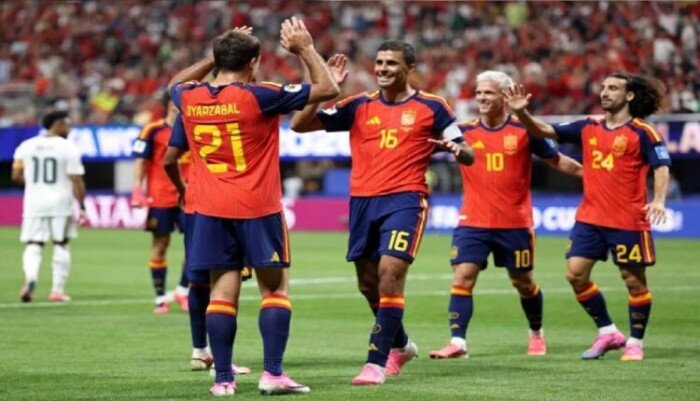 بث مباشر.. شاهد مباراة إسبانيا والنمسا في دور الـ32 بكأس العالم 2026 بث مباشر.. شاهد مباراة إسبانيا والنمسا في دور الـ32 بكأس العالم 2026