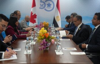 وزير الخارجية يبحث مع وزيرة خارجية كندا سبل تعزيز العلاقات الاقتصادية