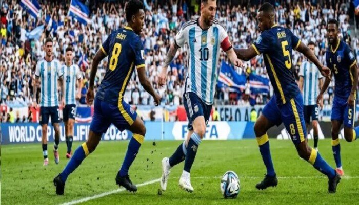 بث مباشر.. شاهد مباراة الأرجنتين والرأس الأخضر في دور الـ32 بكأس العالم 2026 بث مباشر.. شاهد مباراة الأرجنتين والرأس الأخضر في دور الـ32 بكأس العالم 2026